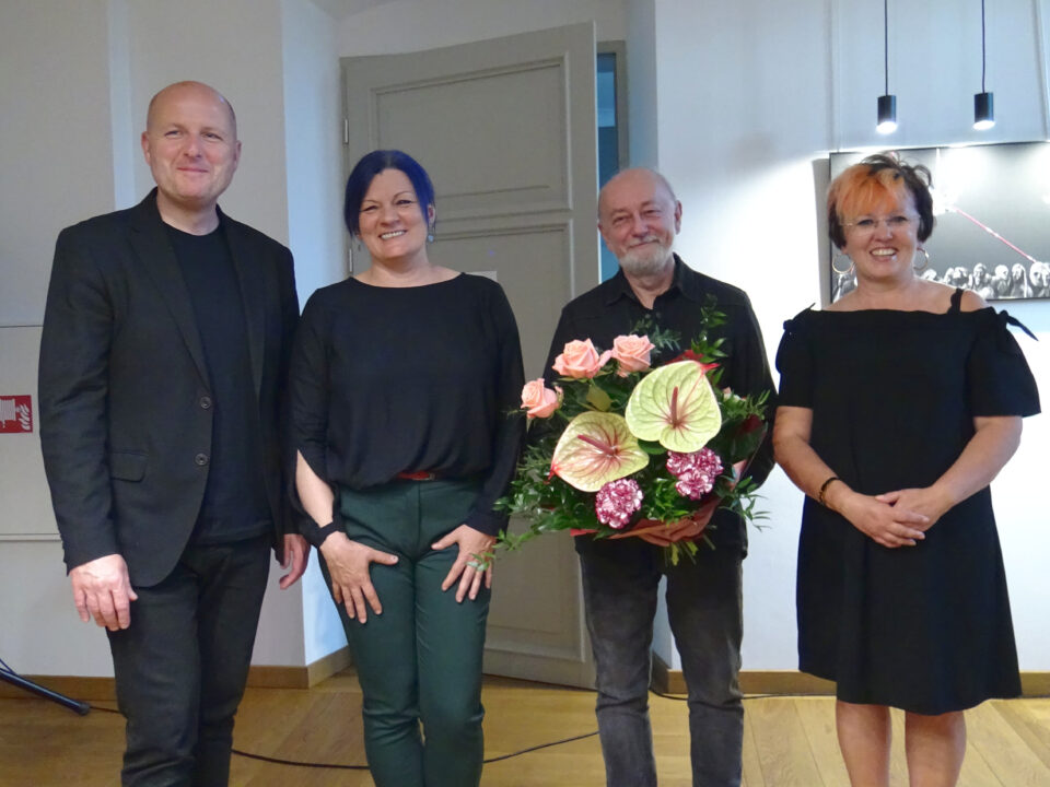 Od lewej: Michał Mączka; Katarzyna Leszczyńska-Kaszuba; Antoni Kreis; Beata Odrzywolska-Kokoszka